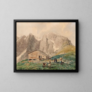 Thomas Ender - St Petersberg fortress near Silz in the Tyrol.webp