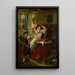 La toilette rustique - Thomas Faed — gerahmtes Bild an der Wand