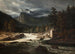 Landschaft Norwegisch, Marumfoss - Thomas Fearnley — Ansicht des Kunstwerks