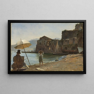 Thomas Fearnley - The Painter and the Boy.webp