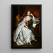 Ann Ford später Mme Philip Thicknesse - Thomas Gainsborough — gerahmtes Bild an der Wand