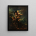 Die Kinder des Chalets Die Holzsammler - Thomas Gainsborough — gerahmtes Bild an der Wand