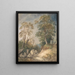 Landstraße mit Zigeunern in Ruhe - Thomas Gainsborough — gerahmtes Bild an der Wand