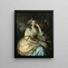 Frances Susanna Lady de Dunstanville - Thomas Gainsborough — gerahmtes Bild an der Wand