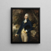 Francis Basset, Lord de Dunstanville - Thomas Gainsborough — gerahmtes Bild an der Wand