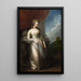 Georgiana Duchesse de Devonshire - Thomas Gainsborough — gerahmtes Bild an der Wand