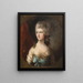 Lady Anne Horace Waldegrave - Thomas Gainsborough — gerahmtes Bild an der Wand
