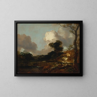 Thomas Gainsborough - Landscape with Stream and Weir.webp