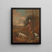 Major John Dade aus Tannington Suffolk - Thomas Gainsborough — gerahmtes Bild an der Wand