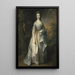 Maria Lady Eardley 1743 1794 - Thomas Gainsborough — gerahmtes Bild an der Wand