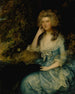 Mme William Tennant und Mary Wylde sitzend in einer Landschaft - Thomas Gainsborough — Ansicht des Kunstwerks