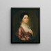 Portrait von Frau Richards - Thomas Gainsborough — gerahmtes Bild an der Wand
