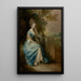 Portrait von Anne Comtesse de Chesterfield - Thomas Gainsborough — gerahmtes Bild an der Wand