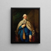 Portrait de George III du Royaume-Uni en robe parlementaire - Thomas Gainsborough — gerahmtes Bild an der Wand
