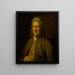 Portrait des Generalchirurgen David Middleton - Thomas Gainsborough — gerahmtes Bild an der Wand