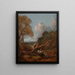 L'Arbre tombé - Thomas Gainsborough — gerahmtes Bild an der Wand