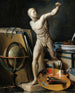 Stillleben mit sphärischer Palette und anturem Gips - Thomas Germain Joseph Duvivier — Ansicht des Kunstwerks