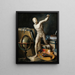 Stillleben mit sphärischer Palette und anturem Gips - Thomas Germain Joseph Duvivier — gerahmtes Bild an der Wand