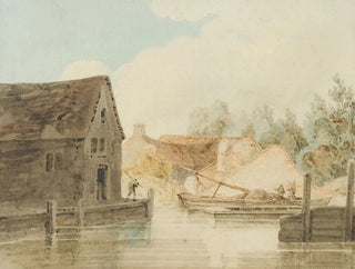 Quai du canal - Thomas Girtin — Ansicht des Kunstwerks