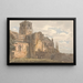 der Kathedrale von Carlisle Cumberland von Südwesten - Thomas Girtin — gerahmtes Bild an der Wand