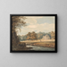 Haus von Chalfont, Buckinghamshire - Thomas Girtin — gerahmtes Bild an der Wand