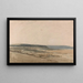 Estuaire sur la rivière Taw Devon - Thomas Girtin — gerahmtes Bild an der Wand