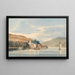 Kingswear vu de Dartmouth Devon - Thomas Girtin — gerahmtes Bild an der Wand