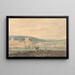 Vue de Rochester - Thomas Girtin — gerahmtes Bild an der Wand