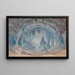 Projekt für eine blaue Höhle - Thomas Grieve — gerahmtes Bild an der Wand