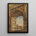 L'Arc de Titus et le Colisée Rome - Thomas Hartley Cromek — gerahmtes Bild an der Wand
