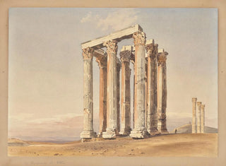 Thomas Hartley Cromek - The Temple of Olympian Zeus Athens.webp