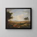 Landschaft mit Figuren - Thomas Hastings — gerahmtes Bild an der Wand