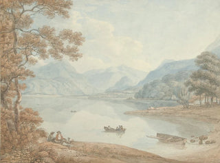 Thomas Hearne - Gezicht op Derwent Water in de richting van Borrowdale Cumberland.webp