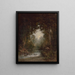 Fischerei auf Forellen - Thomas Hill — gerahmtes Bild an der Wand