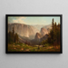 Yosemite - Thomas Hill — gerahmtes Bild an der Wand