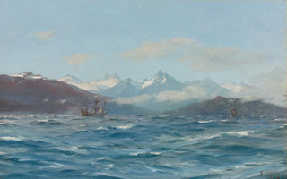 Thomas Jacques Somerscales - Crossing The Straits Of Magellan.webp