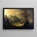 Der Barde - Thomas Jones — gerahmtes Bild an der Wand