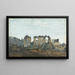 L'aqueduc de Claude et le Colisée - Thomas Jones — gerahmtes Bild an der Wand