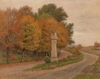 Thomas Leitner - A wayside shrine at the edge of the forest.webp