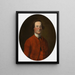 Gén. John Bradstreet - Thomas McIlworth — gerahmtes Bild an der Wand