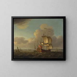 Thomas Mellish - Shipping in the Thames Estuary.webp