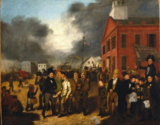 Thomas Mickell Burnham - First State Election in Detroit Michigan 1837.webp