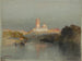 Hacienda auf dem Fluss Lerma, San Juan, Mexiko - Thomas Moran — Ansicht des Kunstwerks