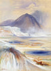 Quellen heiße von Mammoth Yellowstone - Thomas Moran — Ansicht des Kunstwerks