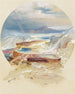Terrasse Minerva Yellowstone - Thomas Moran — Ansicht des Kunstwerks