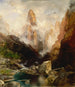 Nebel im Canyon von Kanab, Utah - Thomas Moran — Ansicht des Kunstwerks