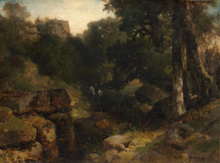 La Vallée - Thomas Moran — Ansicht des Kunstwerks