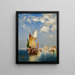 Der Große Kanal von Venedig - Thomas Moran — gerahmtes Bild an der Wand