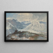 Der Mückenschlauch, Rocky Mountains in Colorado, Höhe 12.000 Fuß - Thomas Moran — gerahmtes Bild an der Wand