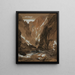 Gorges de Toltec, Colorado - Thomas Moran — gerahmtes Bild an der Wand